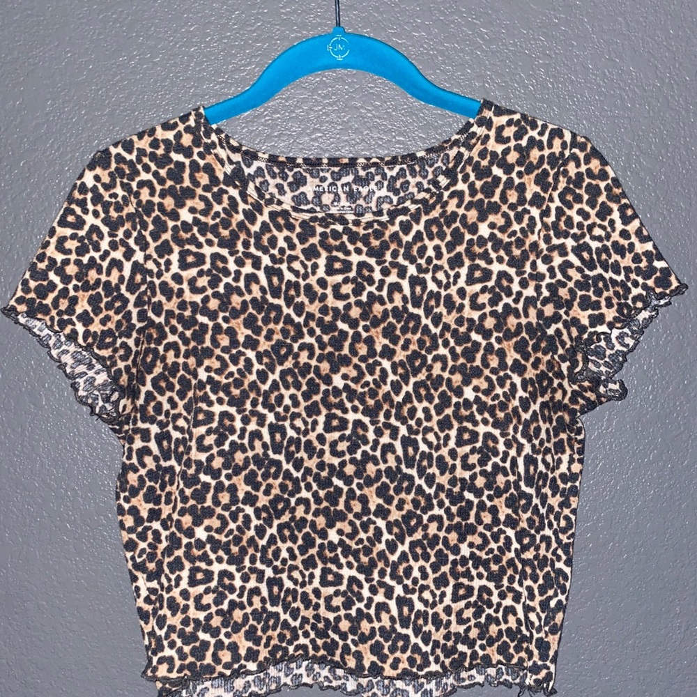 Cheetah print shirt